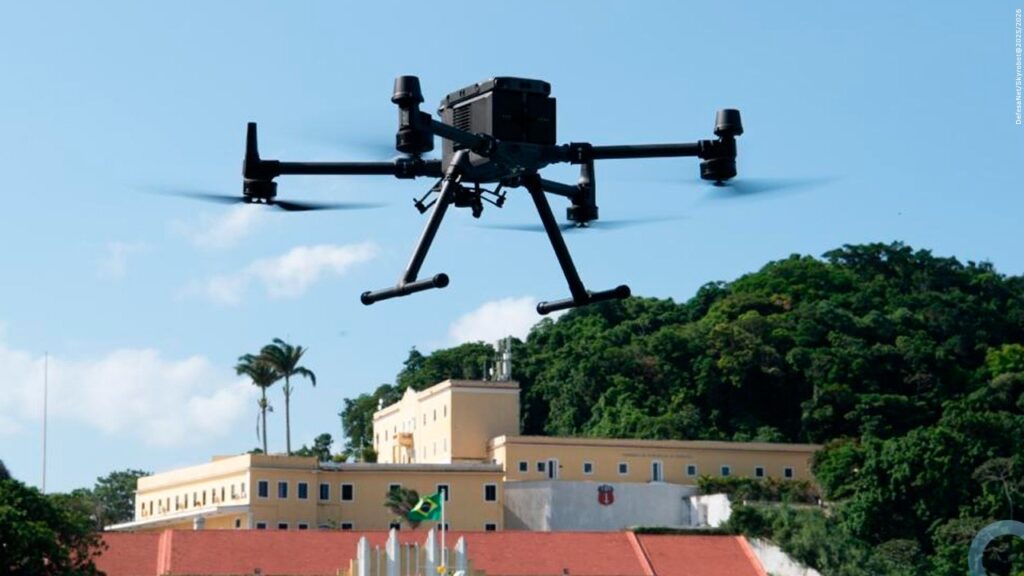 drones militares em operação moderna