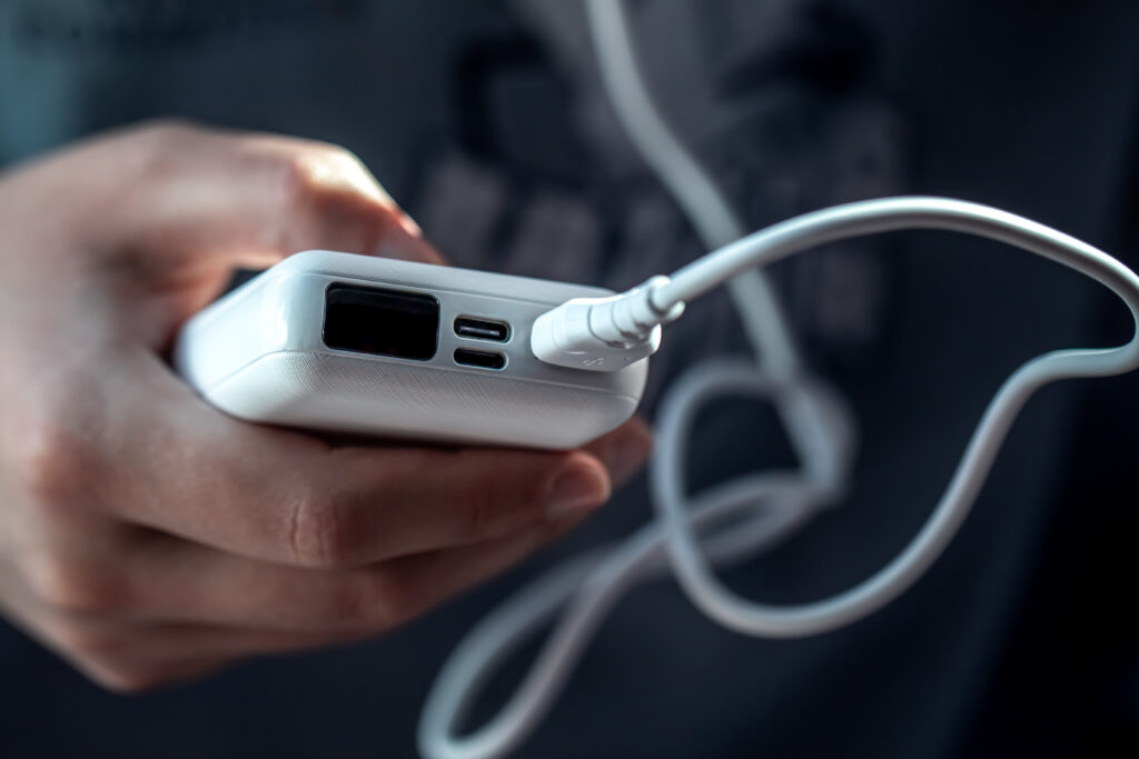 carregador portátil power bank