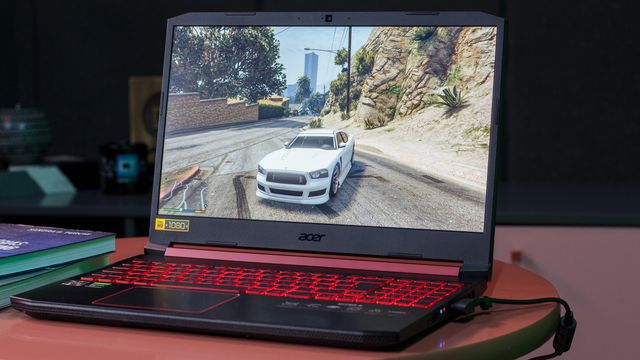 tela do Acer Nitro V15 rodando jogo