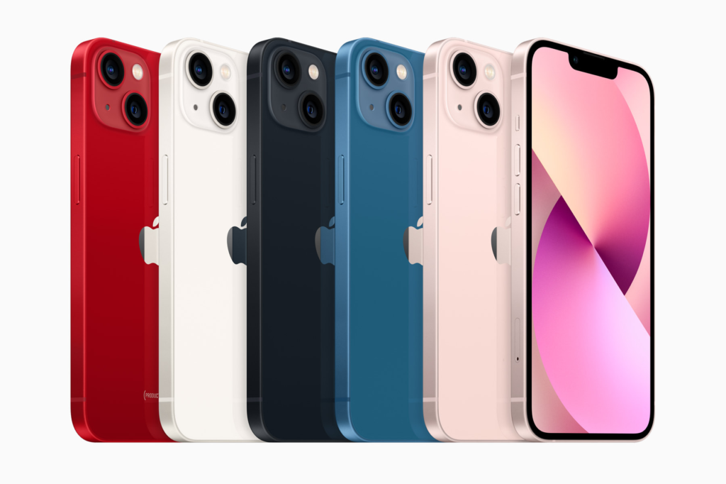 design do iPhone 13