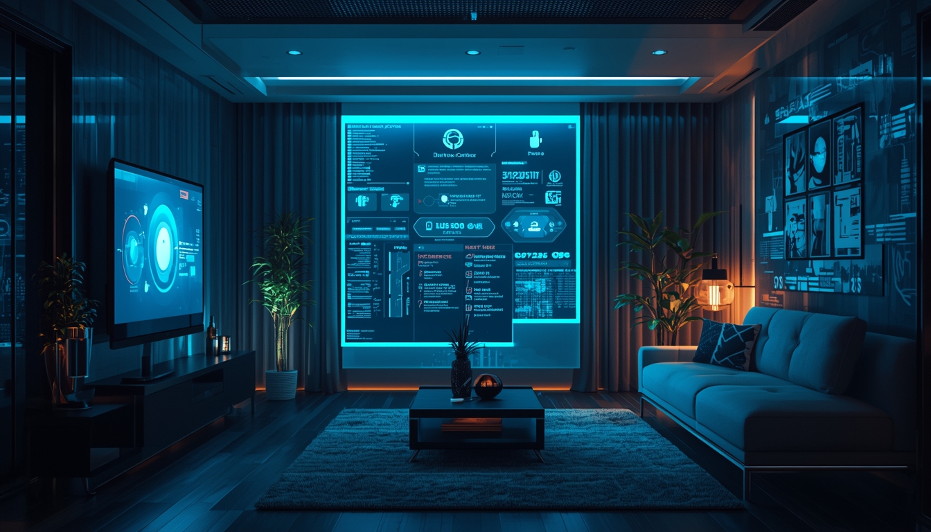 inteligência artificial aplicada em casa inteligente