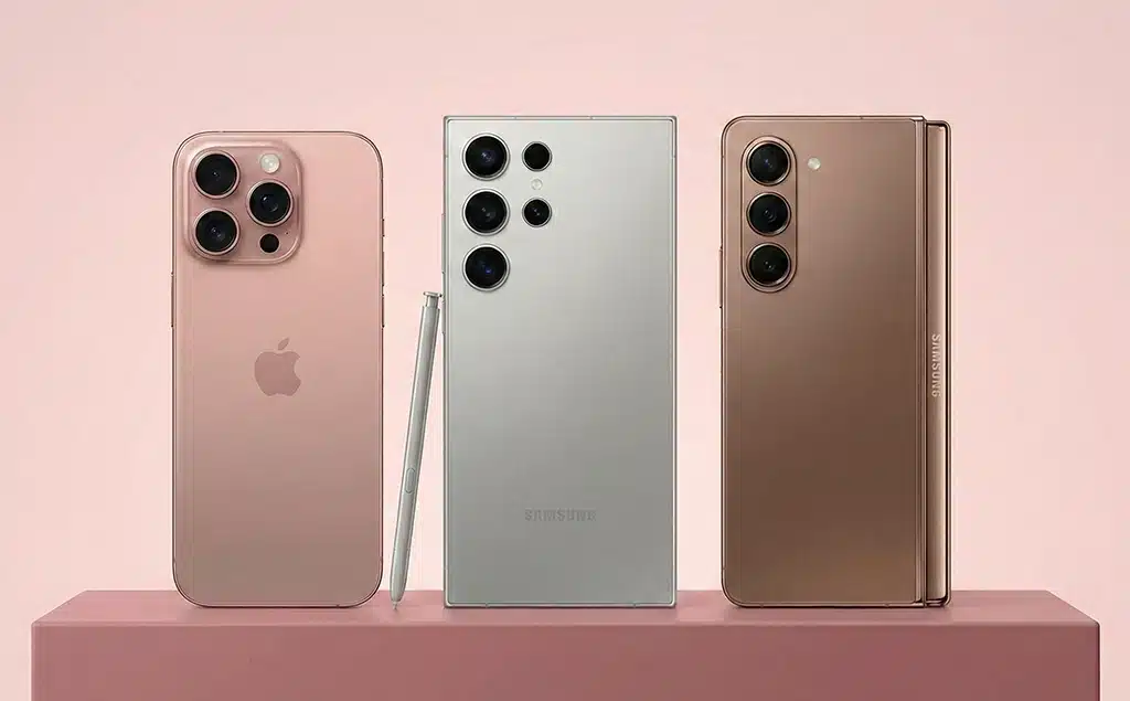 comparação entre smartphones