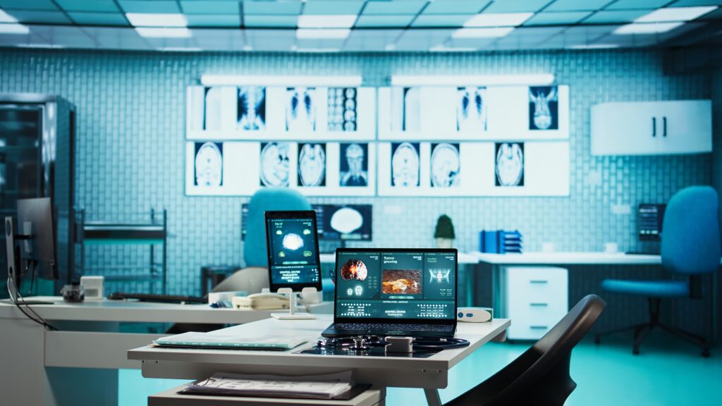 hospital tecnológico com sistemas inteligentes