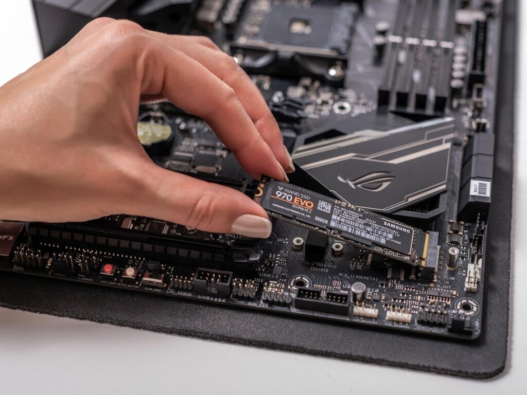 unidade SSD moderna