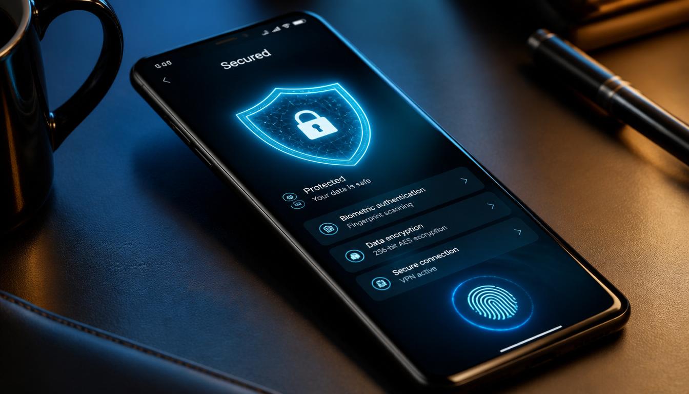 segurança avançada em smartphone Android