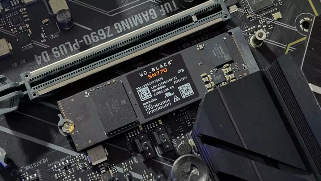 SSD gamer de alto desempenho