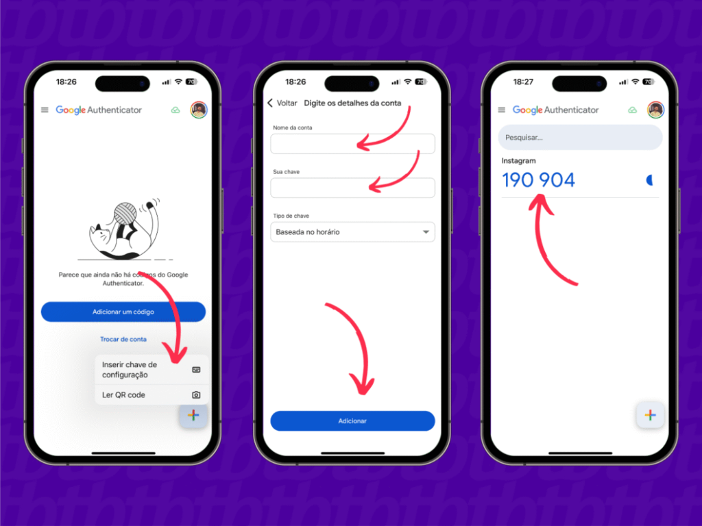 autenticação em dois fatores Android