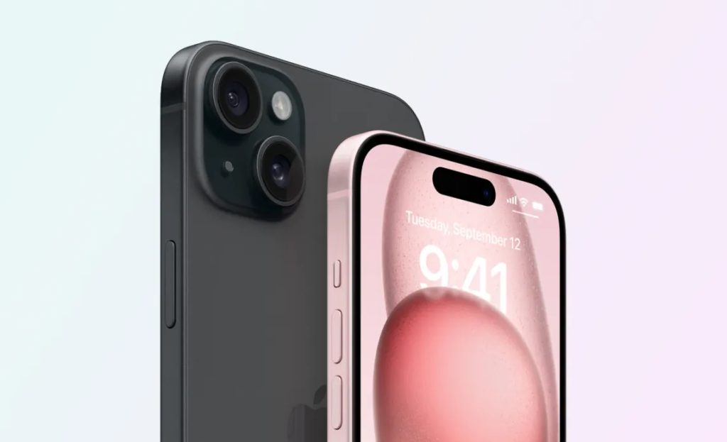 câmeras do iPhone 15