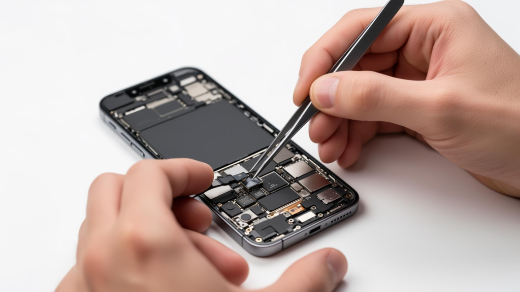 troca de bateria do iPhone