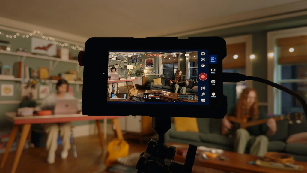 gravação de vídeo profissional no iPhone 15 Pro