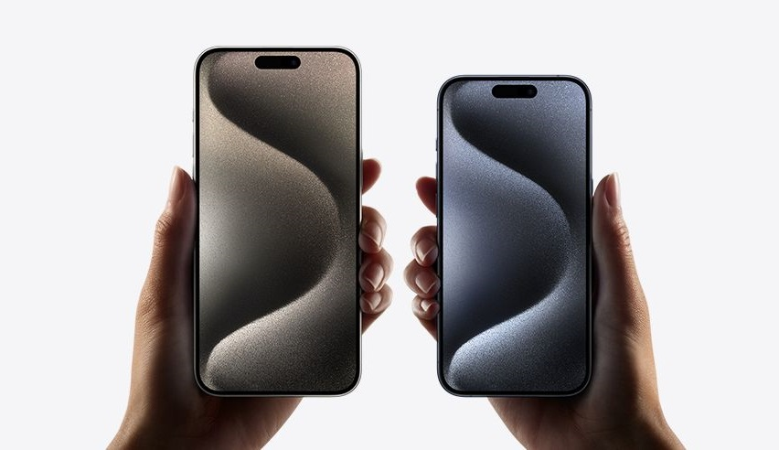 diferença de tamanho entre iPhone 15 Pro e Pro Max